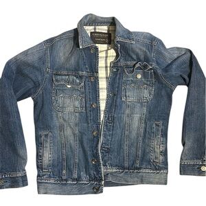 Vintage rare Chevignon Denim Jacket Tailor made